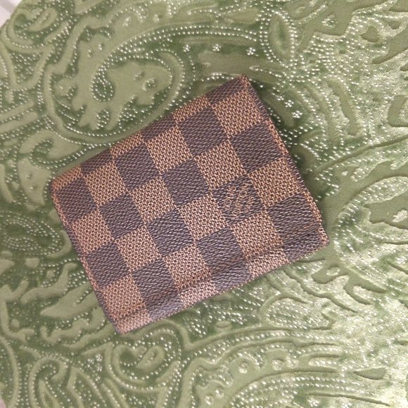 Louis Vuitton Card Case Organizer Wallet Damier Ebene - Picture 3 of 14
